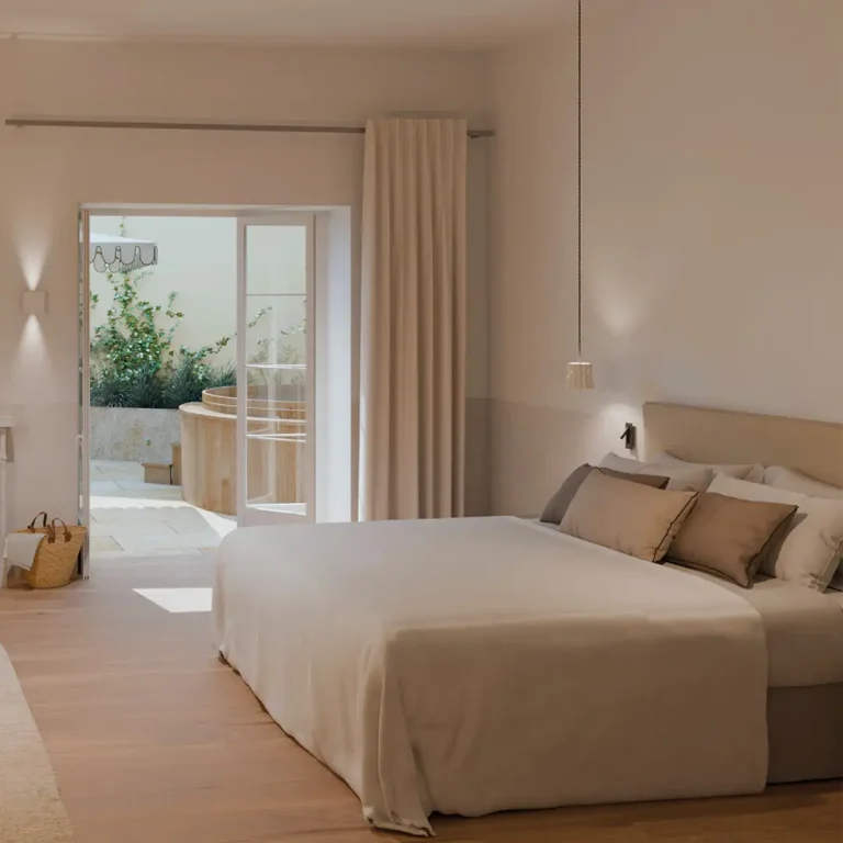 vue générale de la junior suite prestige des Grands Carmes