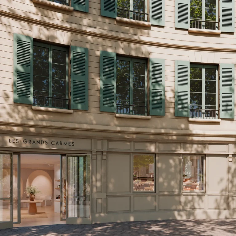 Entrance to Les Grands Carmes on Place de Verdun